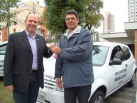 Entrega dos novos veículos do Creci/PR