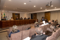 Entrega de credenciais - Curitiba 17 de agosto