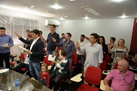 Entrega de credenciais - Foz do Iguaçu 27 de novembro